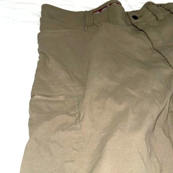 Wrangler Mens Outdoor Performance Shorts 44 Nylon/Spandex Blend Lightweight & Du - Picture 6 of 9